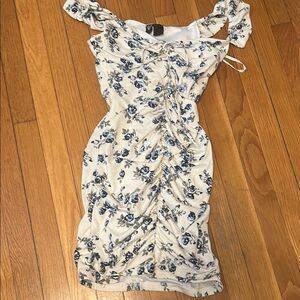 Floral Print Women's bodycon dress